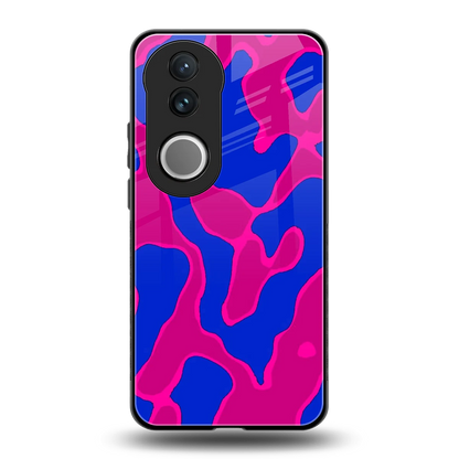 Azure Melt back phone cover | glass case for vivo v50