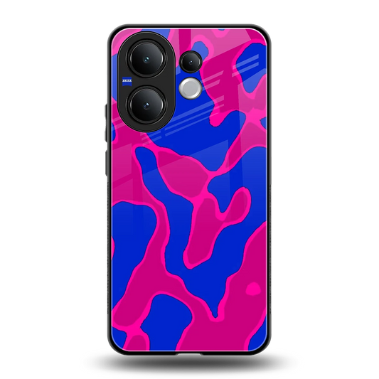 Azure Melt back phone cover | glass case for vivo v60