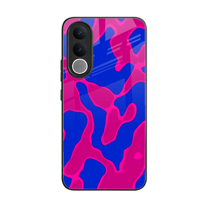 Azure Melt back phone cover | glass case for vivo v70 fe