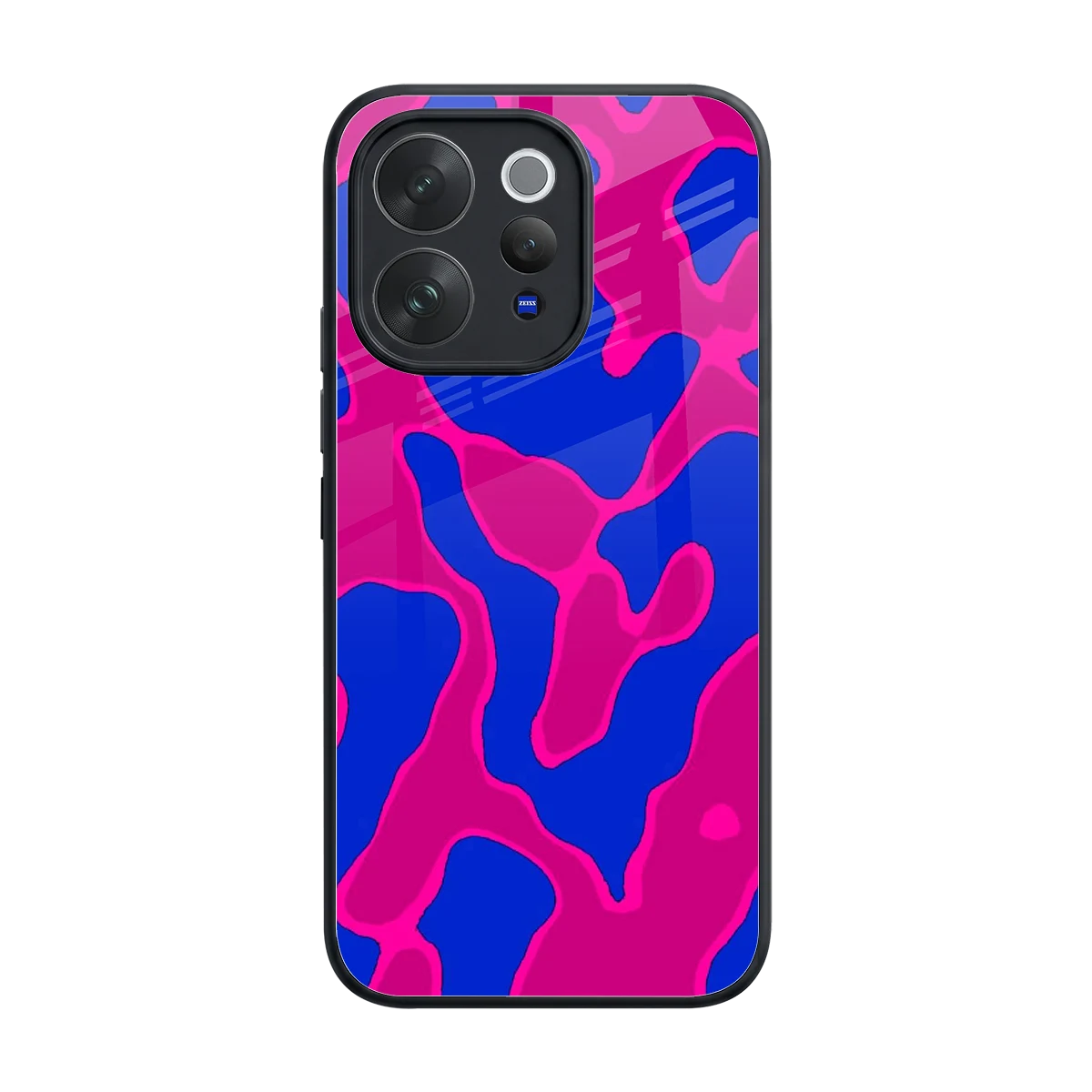 Azure Melt back phone cover | glass case for vivo v70