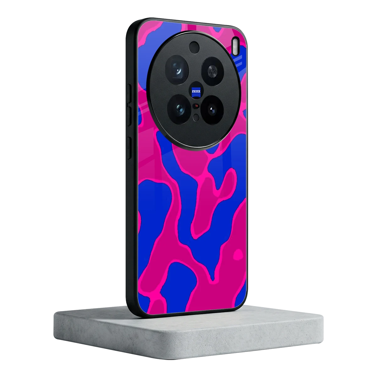 Azure Melt vivo x200 pro mobile cover | shockproof glass phone case