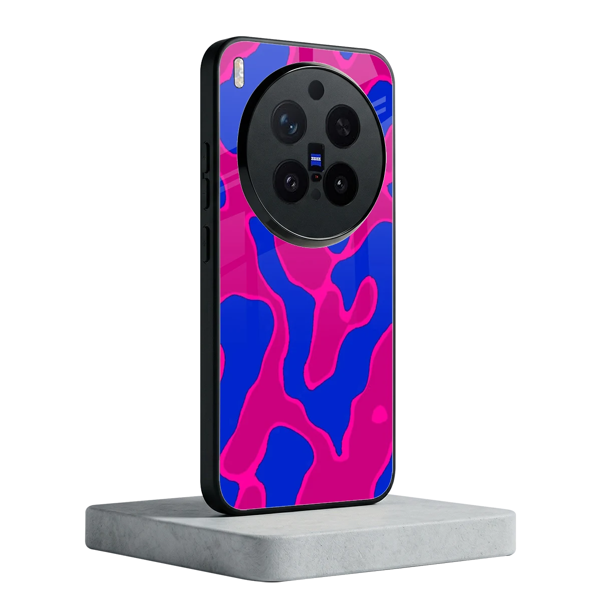 Azure Melt vivo x300 pro mobile cover | shockproof glass phone case