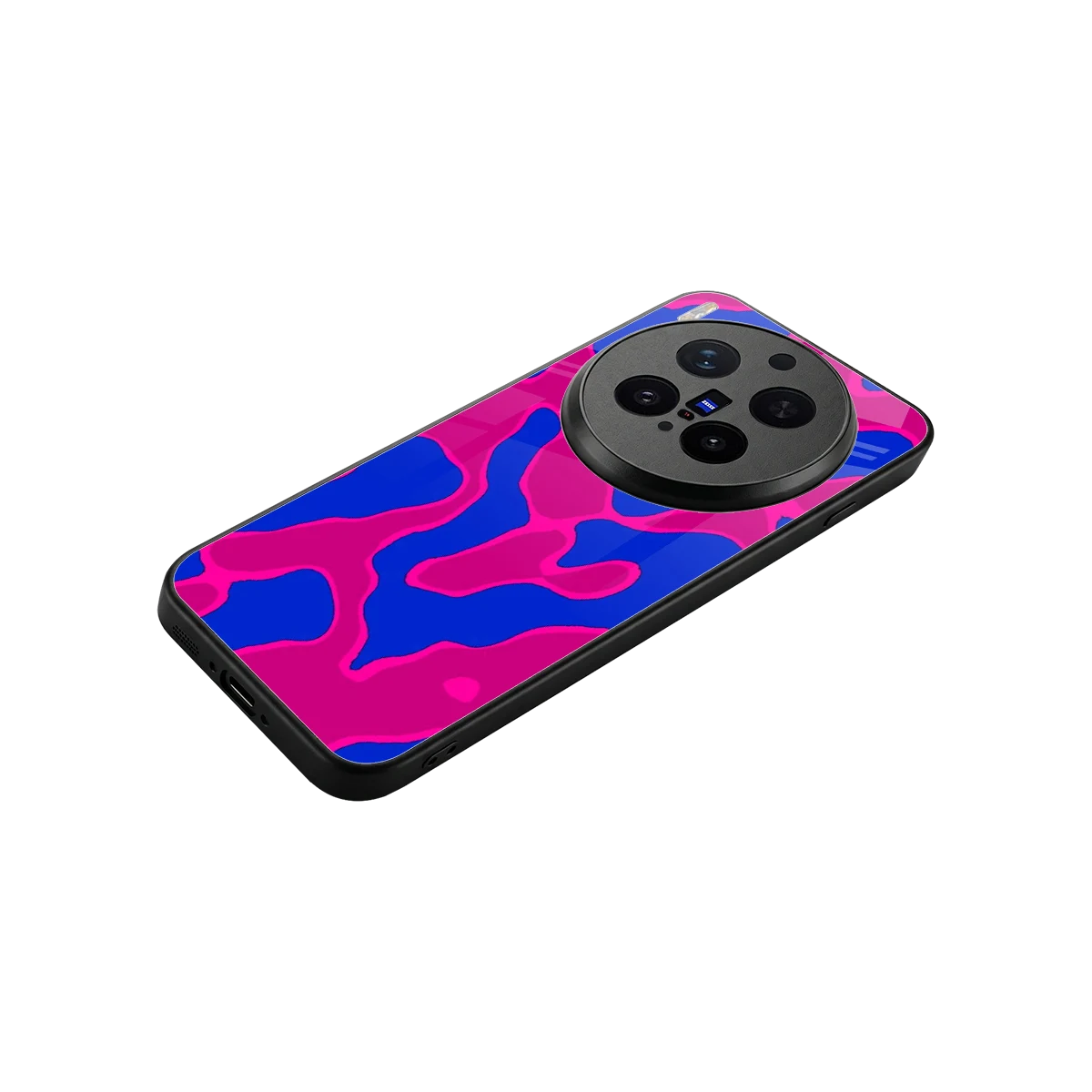 Azure Melt stylish phone case for vivo x300 pro | glossy glass and slim fit