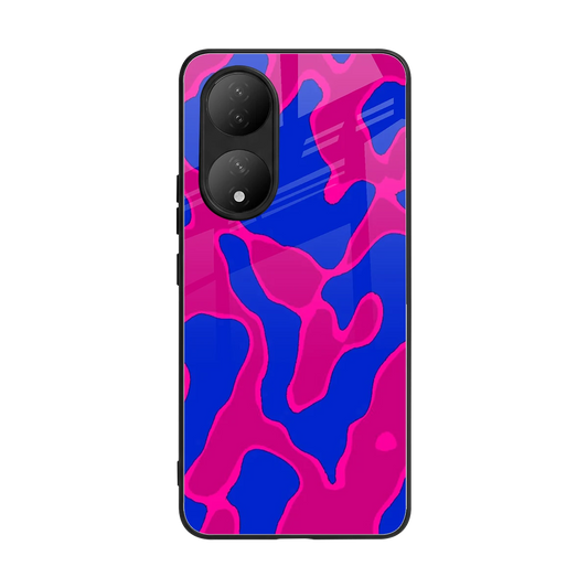 Azure Melt back phone cover | glass case for Vivo-y100