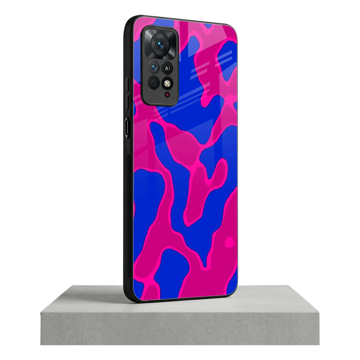 Azure Melt redmi note 11 pro mobile cover | shockproof glass phone case