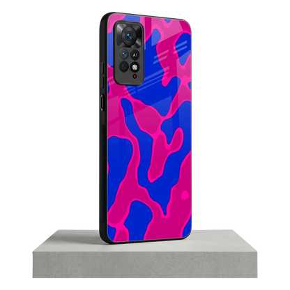 Azure Melt redmi note 11 pro mobile cover | shockproof glass phone case