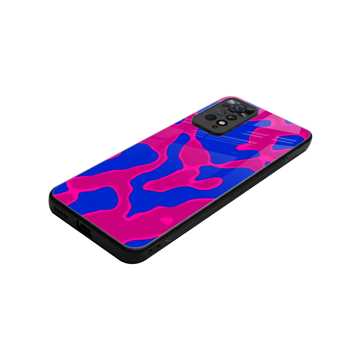 Azure Melt stylish phone case for redmi note 11 pro | glossy glass and slim fit