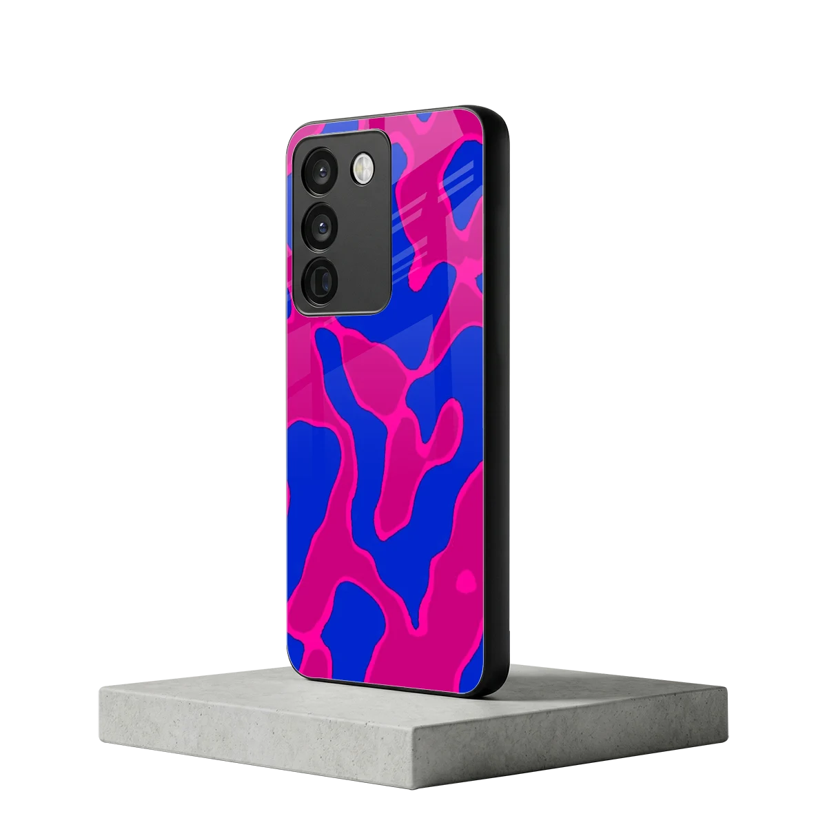Azure Melt vivo y200 5g mobile cover | shockproof glass phone case