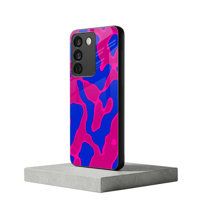 Azure Melt vivo y200 5g mobile cover | shockproof glass phone case