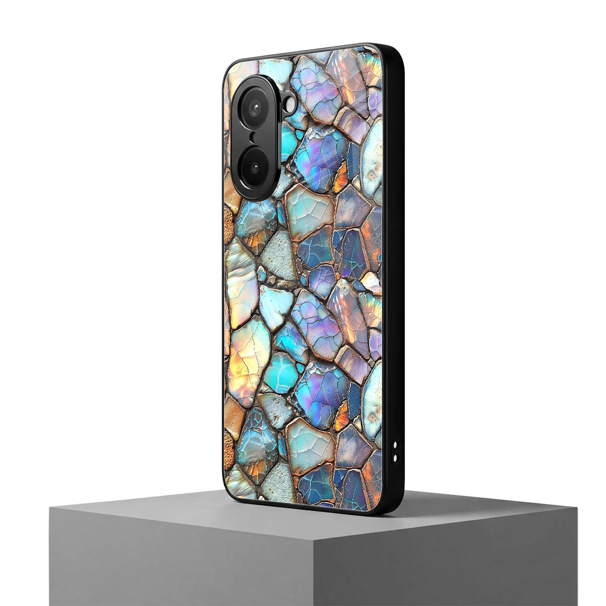 Azure Stone oneplus nord ce5 5g mobile cover | shockproof glass phone case