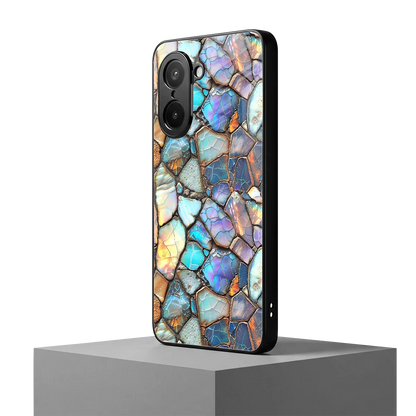 Azure Stone oneplus nord ce5 5g mobile cover | shockproof glass phone case