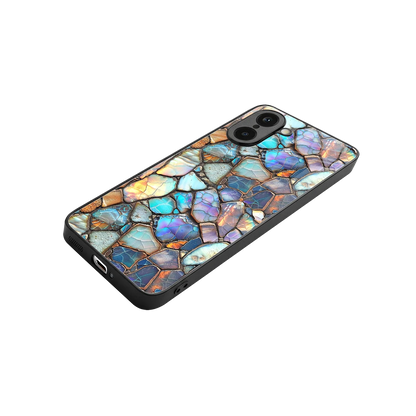 Azure Stone stylish phone case for oneplus nord ce5 5g | glossy glass and slim fit