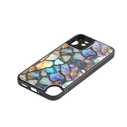 Azure Stone stylish phone case for cmf nothing phone 2 pro | glossy glass and slim fit