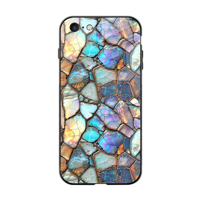 Azure Stone back phone cover | glass case for iphone 6s