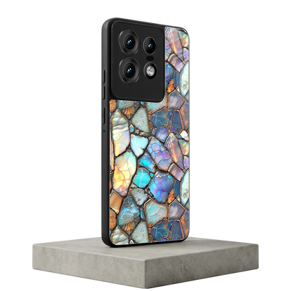 Azure Stone motorola edge 50 pro mobile cover | shockproof glass phone case