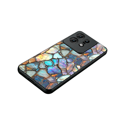 Azure Stone stylish phone case for motorola edge 50 pro | glossy glass and slim fit