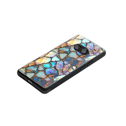 Azure Stone stylish phone case for nothing phone 2a | glossy glass and slim fit