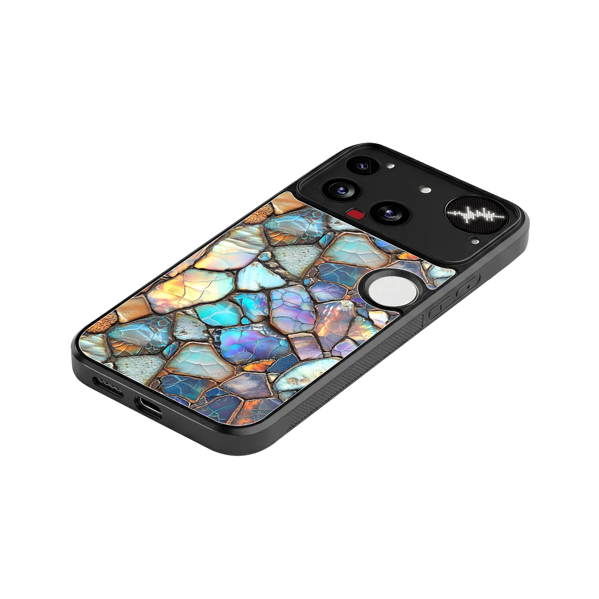 Azure Stone stylish phone case for nothing phone 3 | glossy glass and slim fit