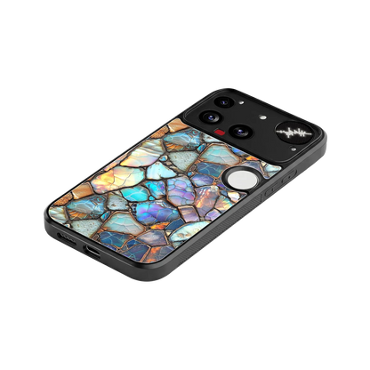 Azure Stone stylish phone case for nothing phone 3 | glossy glass and slim fit