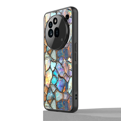 Azure Stone nothing phone 3a pro mobile cover | shockproof glass phone case