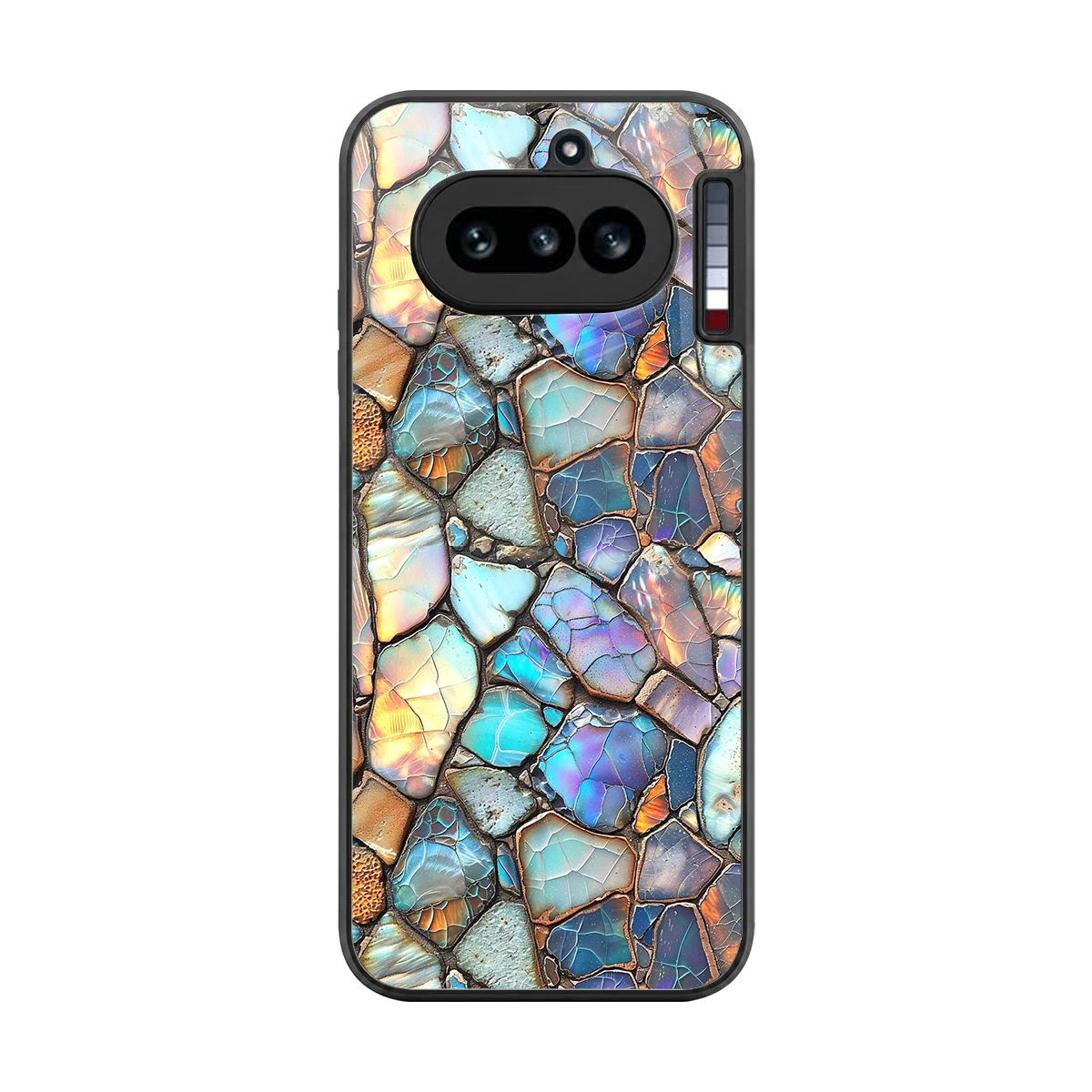 Azure Stone back phone cover | glass case for nothing phone 4a