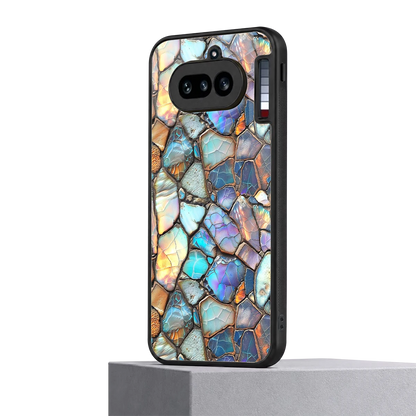Azure Stone nothing phone 4a mobile cover | shockproof glass phone case