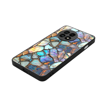 Azure Stone stylish phone case for oneplus 13r | glossy glass and slim fit