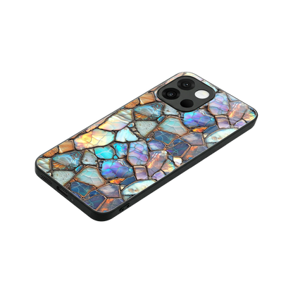 Azure Stone stylish phone case for oneplus 13s | glossy glass and slim fit