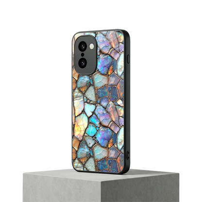 Azure Stone oneplus 15r mobile cover | shockproof glass phone case