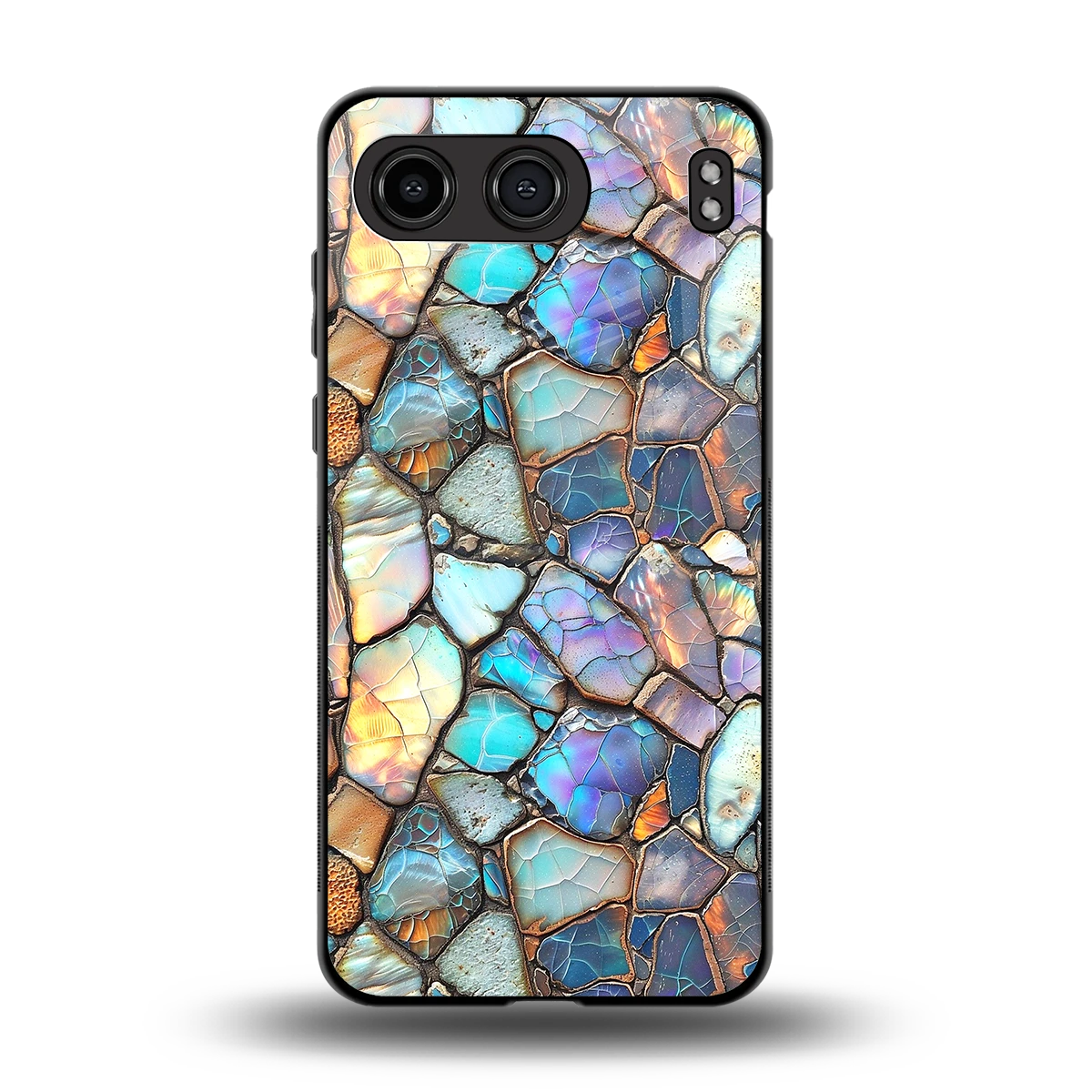 Azure Stone back phone cover | glass case for oneplus nord 4