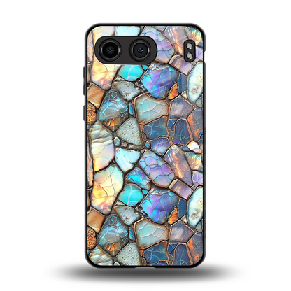 Azure Stone back phone cover | glass case for oneplus nord 4