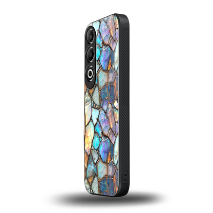 Azure Stone oneplus nord ce 4 mobile cover | shockproof glass phone case