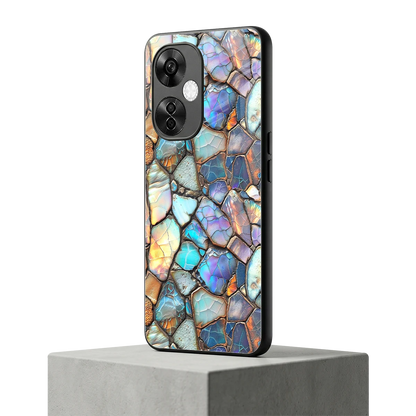 Azure Stone oneplus nord ce 3 lite mobile cover | shockproof glass phone case