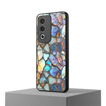 Azure Stone oppo a3 pro mobile cover | shockproof glass phone case