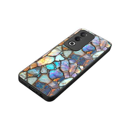 Azure Stone stylish phone case for oppo a3 pro | glossy glass and slim fit