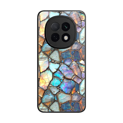Azure Stone back phone cover | glass case for oppo f29 pro 5g