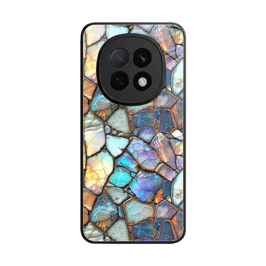 Azure Stone back phone cover | glass case for oppo f29 pro 5g