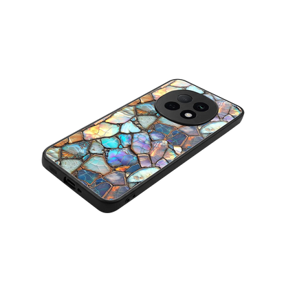 Azure Stone stylish phone case for oppo f29 pro 5g | glossy glass and slim fit