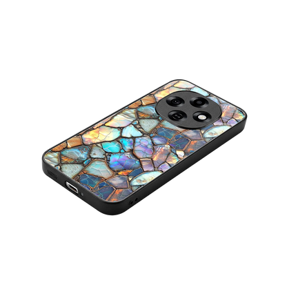 Azure Stone stylish phone case for oppo f31 pro 5g | glossy glass and slim fit