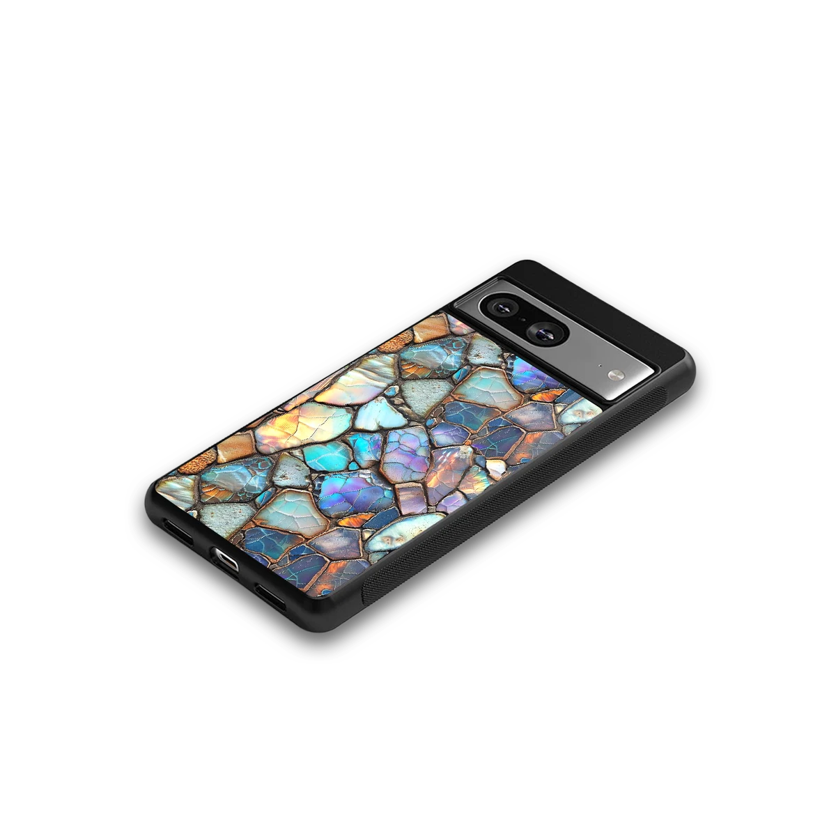 Azure Stone google pixel 8 mobile cover | shockproof glass phone case