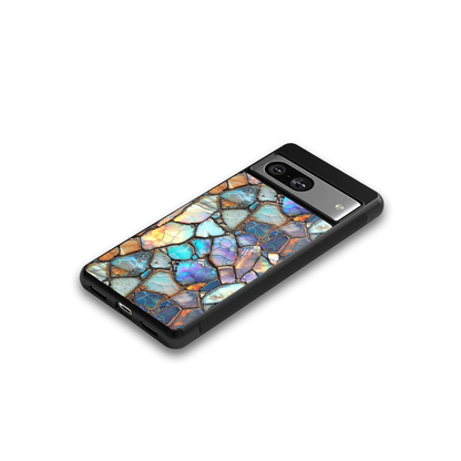 Azure Stone google pixel 8 mobile cover | shockproof glass phone case