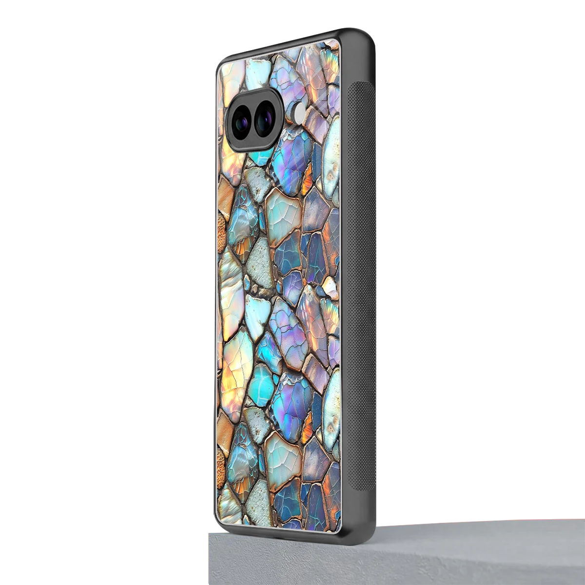 Azure Stone google pixel 10a mobile cover | shockproof glass phone case