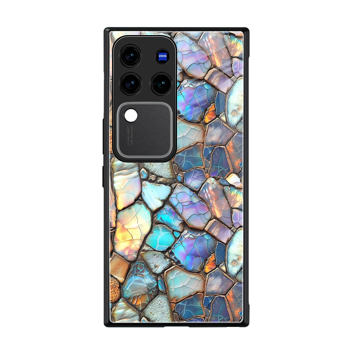 Azure Stone back phone cover | glass case forvivo v30 pro