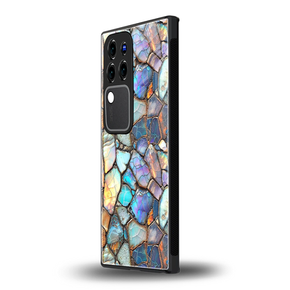 Azure Stonevivo v30 pro mobile cover | shockproof glass phone case