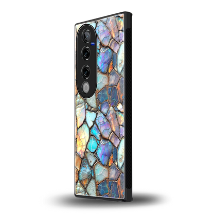 Azure Stone vivo v40 pro mobile cover | shockproof glass phone case
