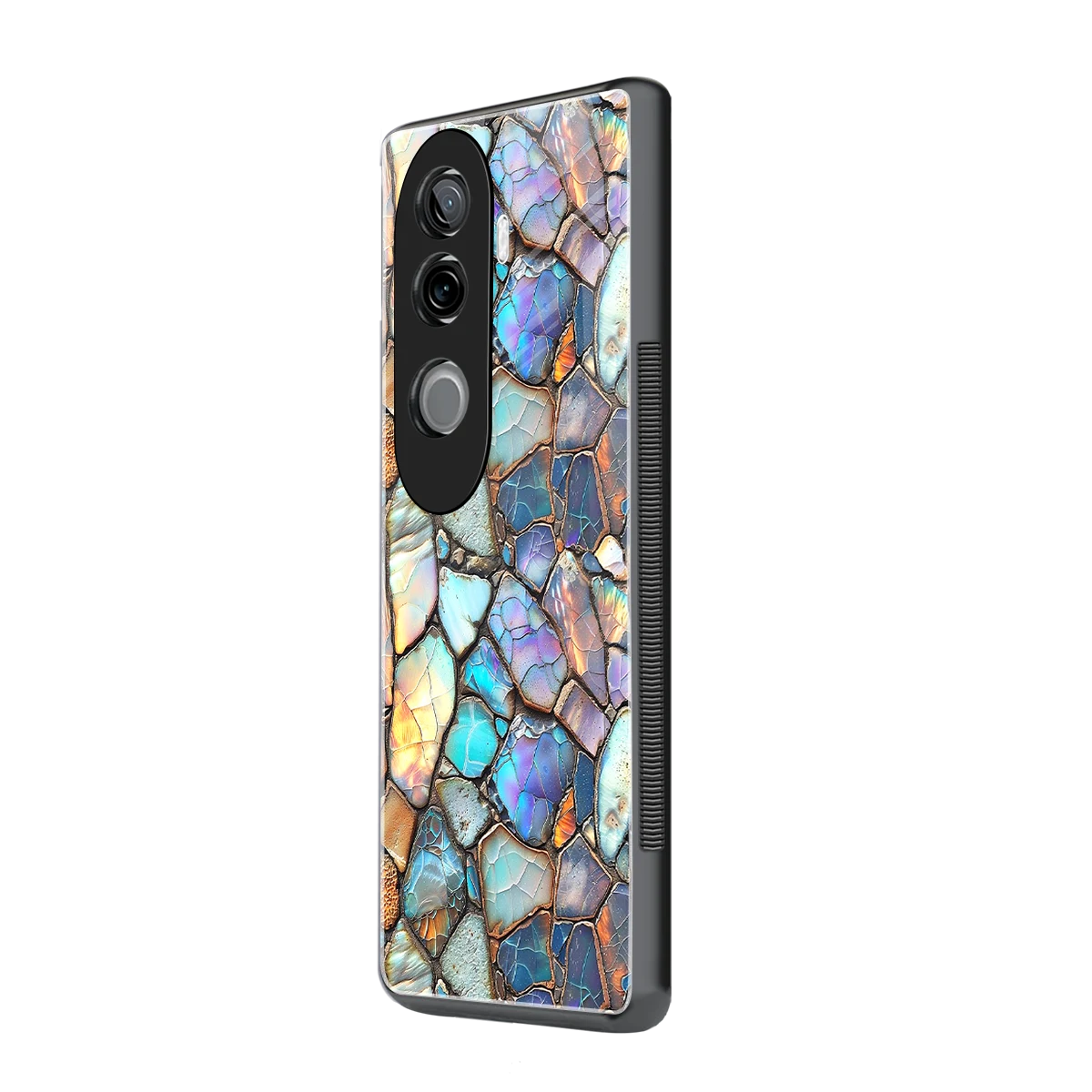 Azure Stone vivo v40e mobile cover | shockproof glass phone case