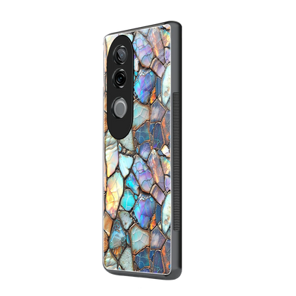 Azure Stone vivo v40e mobile cover | shockproof glass phone case
