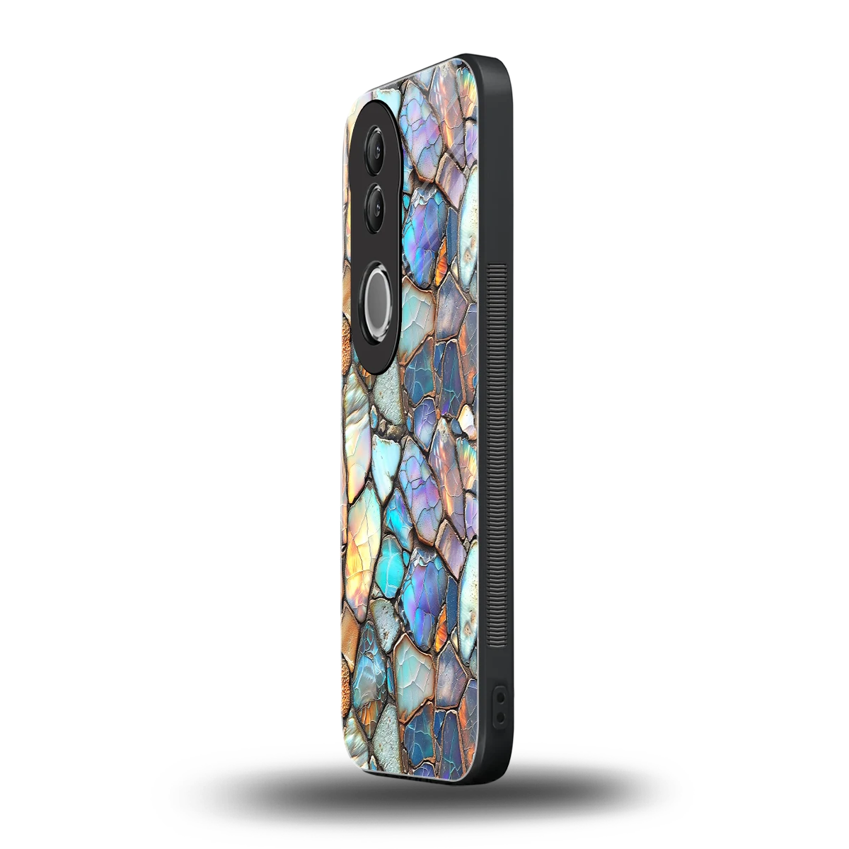 Azure Stone vivo v50 mobile cover | shockproof glass phone case