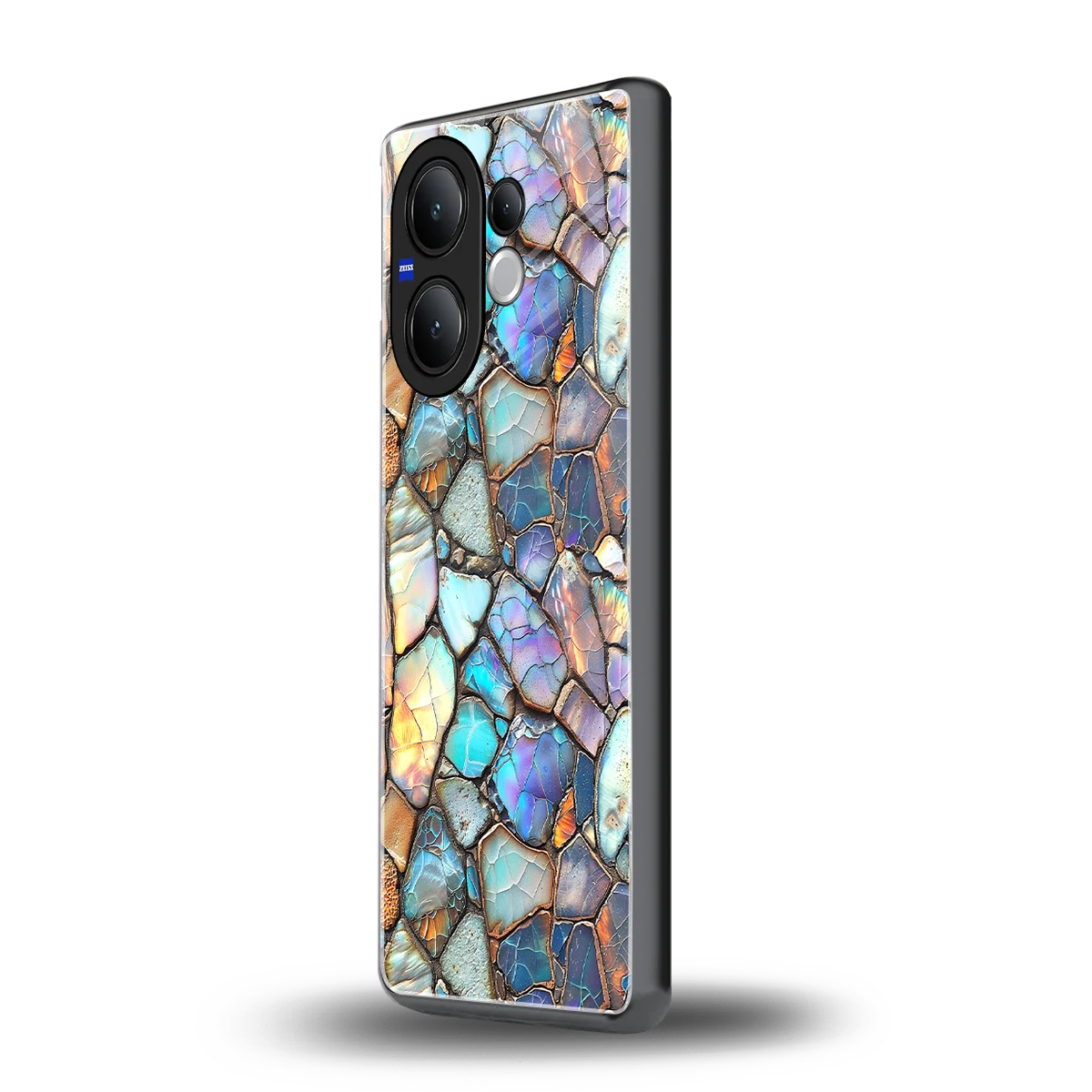 Azure Stone vivo v60 mobile cover | shockproof glass phone case