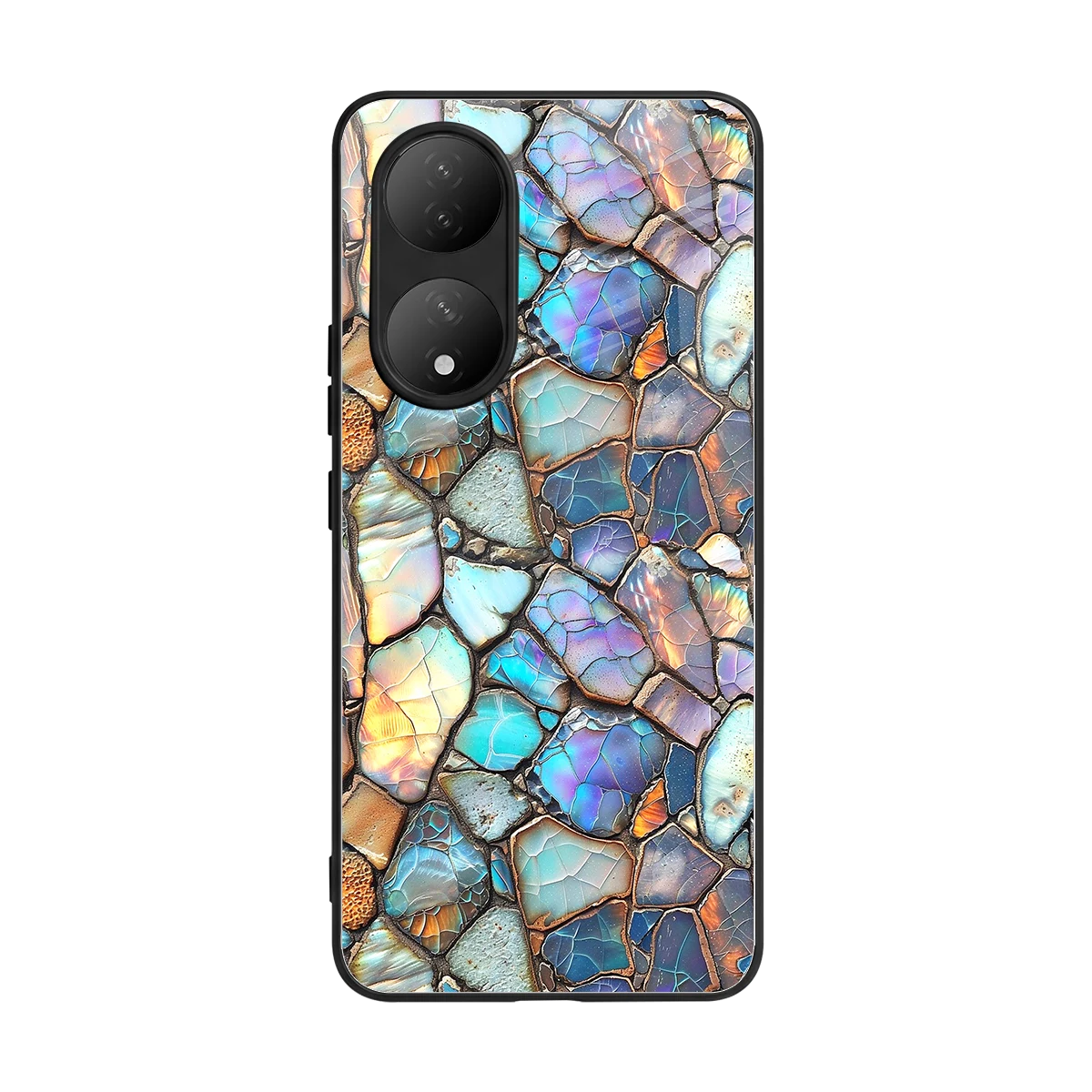 Azure Stone back phone cover | glass case for Vivo-y100